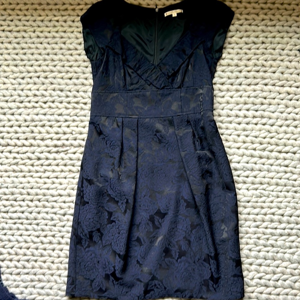 Nanette Lepore cocktail dress with matching jacket.